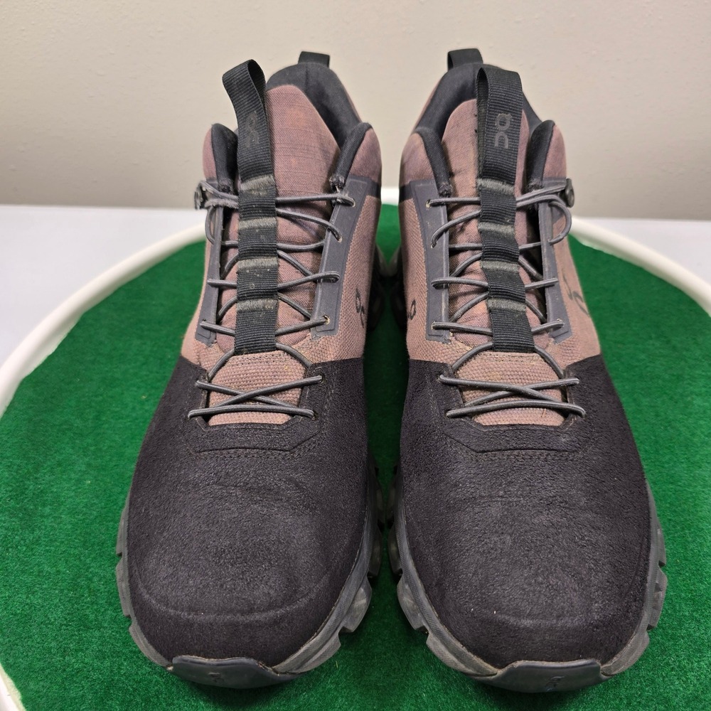 On Cloud Hi Eclipse Mid Top Sneakers Shoes Mens 11 Black/Brown 28.99486 Cloudtec - Picture 4 of 15